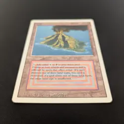 MTG \>> Volcanic Island (EX) <<// Revised - 341 Trading - Magic - Image 3