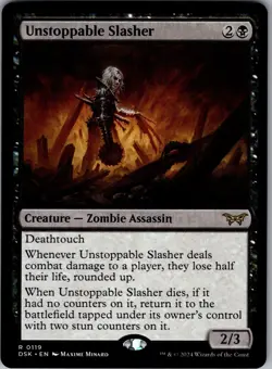 Unstoppable Slasher (0119) Duskmourn: House of Horror Regular - Image 1