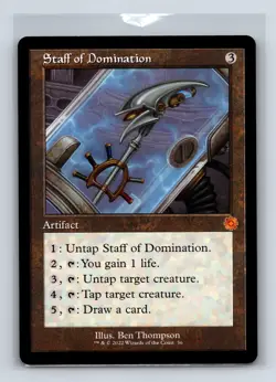 The Brothers' War: Retro Frame Artifacts #56 Staff of Domination - Image 1