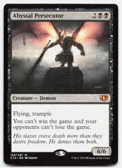 Abyssal Persecutor 132 Mythic Commander 2014 Magic: The Gathering Lightly Played - Image 1
