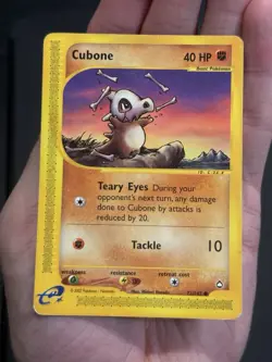 Cubone 72/147 Aquapolis Pokemon TCG - Image 3