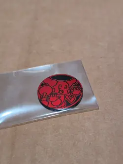 Pokemon Red Mr. Mime Mini Coin From 151 Chinese - Image 1