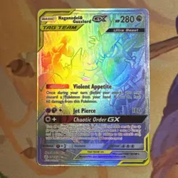Pokemon TCG: Naganadel & Guzzlord GX 260/236 (Secret Rare) -Cosmic Eclipse - Image 1