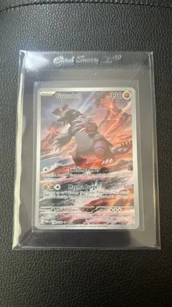 2023 Groudon 199/182 Paradox Rift Holo Pokemon TCG NM - Image 1