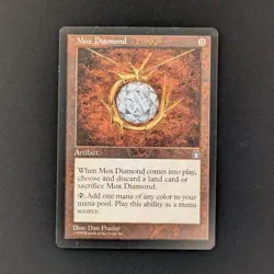 MTG \>> Mox Diamond (EX) <<// Stronghold - 341 Trading - Magic - Image 1