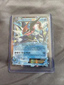 Ash-Greninja EX XY133 Promo Pokemon TCG Full Art Holo Card - Image 1