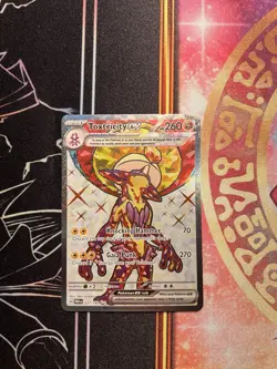 Pokemon TCG - Toxtricity EX Full Art Rare 227/182 Paradox Rift NM - Image 1