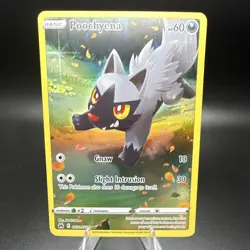The Pokemon Company Pokemon TCG Poochyena Holo Ultra Rare GG33/GG70 CZ EN - Image 1