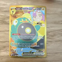 The Pokemon Company Pokemon TCG Iono's Bellibolt ex 188/159 Hyper Rare Holo - Image 1