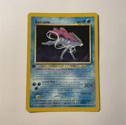 Pokemon Suicune Neo Revelation Rare 1st Edition 27/64 Regular 60 HP Basic - Image 1