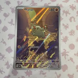 Pokemon Phanpy 205/191 Surging Sparks Illustration Rare Holo NM - Image 1