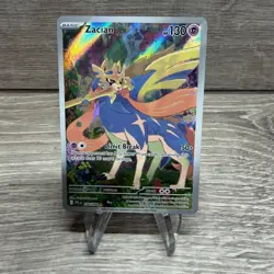 Zacian 100/094 Pokemon TCG Illustration Rare ME02: Phantasmal Flames Near Mint - Image 1