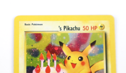 2000 Pokemon Black Star Promo 24 Birthday Pikachu - Image 3