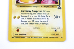 2000 Pokemon Black Star Promo 24 Birthday Pikachu - Image 4