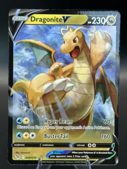 Dragonite V 049/078 Pokemon GO Holo NM - Image 1