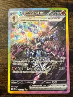Ceruledge ex 147/131 SV: Prismatic Evolutions SIR EN 2025 POKEMON NM - Image 1