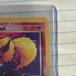 Pokemon TCG Flareon 19/64 Jungle 70HP Rare Unlimited English 1999 Regular - Image 4