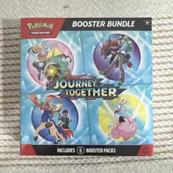 Pokemon TCG Journey Together Scarlet & Violet Booster Bundle (6 Packs) - Image 1