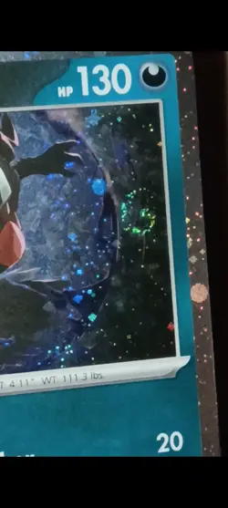 Pokemon Obsidian Flames - Darkrai - 136/197 - Cosmos Holo Promo Swirl 🌀 - Image 3