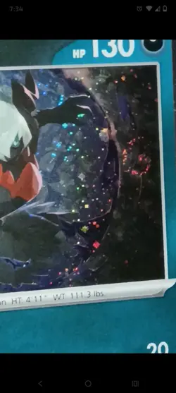 Pokemon Obsidian Flames - Darkrai - 136/197 - Cosmos Holo Promo Swirl 🌀 - Image 4