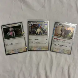 Pokemon Slakoth Vigoroth Slaking Cosmo Holos Paldea Evolved - NM - Image 1