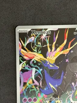 Pokemon Xerneas 091/086 Illustration Rare IR Chaos Rising Pack Fresh NM - Image 3
