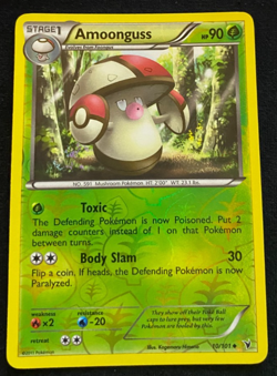 Pokemon 10/101 Amoonguss Reverse Holo LP - Image 1