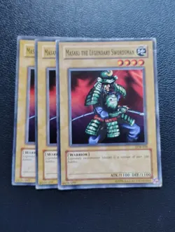 Yu-Gi-Oh - Masaki The Legendary Swordsman 3X - Full Playset - Image 1