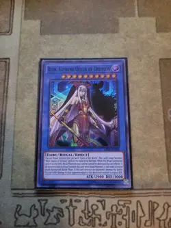 YUGIOH RUIN SUPREME QUEEN OF OBLIVION OP08-EN004 SUPER UNLIMITED ED NM - Image 1