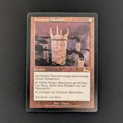 MTG \>> Grim Monolith (EX) <<// Urza's Legacy - 341 Trading - Magic - Image 1