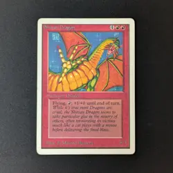 MTG \>> Shivan Dragon (PL) <<// Unlimited - 341 Trading - Magic - Image 1
