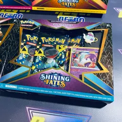 Pokemon TCG Shining Fates Mad Party Pin Collections Set of 4 Factory Sealed - Image 3