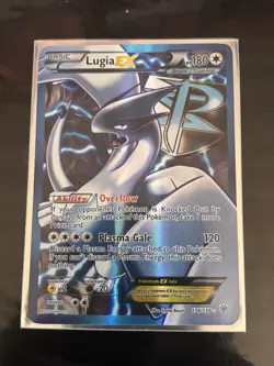 Pokemon TCG B&W Plasma Storm Lugia EX 134/135 Full Art Holo - Image 1
