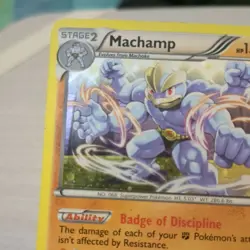 Machamp 49/101 Holographic Rare BW Plasma Blast Pokemon TCG MP/LP - Image 2