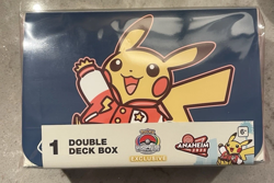 Pokemon World Championship Anaheim 2025 Double Deck Box Varsity Pikachu - Image 1