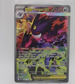 The Pokemon Company Mega Gengar EX 284/217 Evolutions Secret Rare Full Art Holo - Image 1