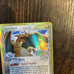 Pokemon Crystal Guardians Stamped Delta Species Reverse Holo Charizard 4/100 MP - Image 4