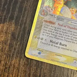 Pokemon Crystal Guardians Stamped Delta Species Reverse Holo Charizard 4/100 MP - Image 5