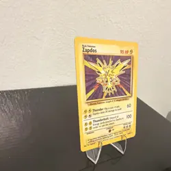 Wizards of the Coast Pokemon TCG Zapdos 16/102 Base Set Holo Rare EN 1999 - Image 2