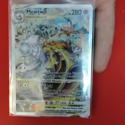 Pokemon Company Mewtwo VSTAR GG44/GG70 Crown Zenith GG Full Art Holo UR - Image 1