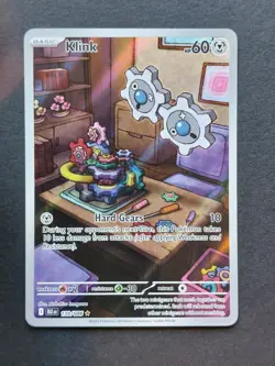 Pokemon - Klink 139/086 - Black Bolt - Illustration Rare - NM - Image 1