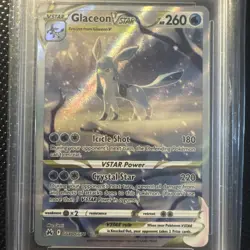Glaceon VSTAR 2023 Pokemon SWSH Crown Zenith #GG40 PSA 9 - Image 3