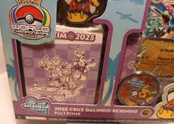 Pokemon 2025 World Championship Deck Box Anaheim- Jose Cruz Galindo-Resendiz - Image 4