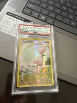 Pokemon TCG Mew XY110 XY Promo Holo English 2016 Basic HP 70 PSA 9 - Image 3