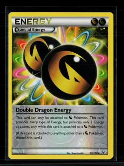Pokemon 2015 Roaring Skies Double Dragon Energy Revers Holo #97/108 - Image 1