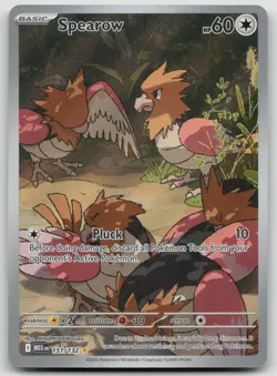 Spearow 151/132 Mega Evolution Pokemon NM Illustration Rare - Image 1