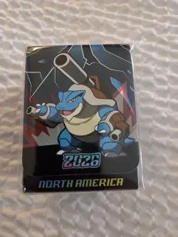 Pokemon International Championship Competitor Mega Blastoise Deck Box NAIC 2026 - Image 1