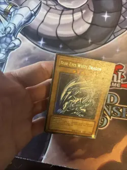Blue-Eyes White Dragon 1st Edition Starter Deck Kaiba SDK-001 Yu-Gi-Oh MP (WNT) - Image 2