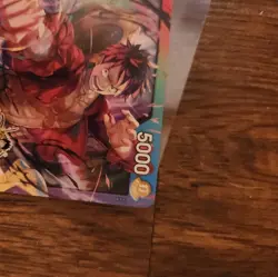 ONE PIECE TCG MONKEY D. LUFFY RARE 3RD ANNIVERSARY PROMO ALT ART NM - Image 3