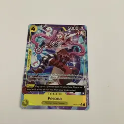 Perona OP14-111 R Alt Art The Azure Sea’s Seven English One Piece TCG - Image 1